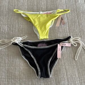 NWT Victoria’s Secret swim bottom bundle